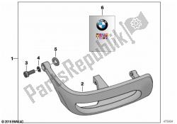 Left safety bar, plastic