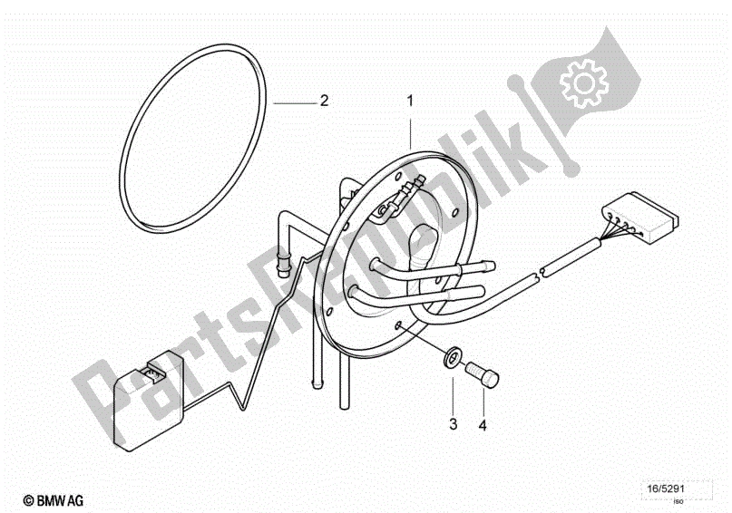 Toutes les pièces pour le Jauge à Essence du BMW R 1150 RS 22 2001 - 2004