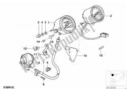 Speedometer/rev. counter