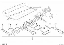 ferramenta para carro, kit suplementar