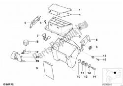 caja de cableado / caja de fusibles / piezas de montaje