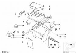 Wiring box/fuxe box/mounting parts