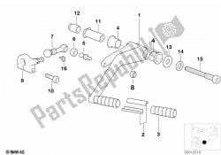 External gearshift parts/Shift lever