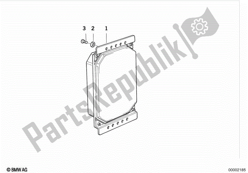 Todas las partes para Unidad De Control de BMW R 1200C 59C1 1997 - 2003