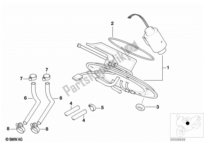 Todas las partes para Indicador De Gasolina de BMW R 1200C 59C1 1997 - 2003