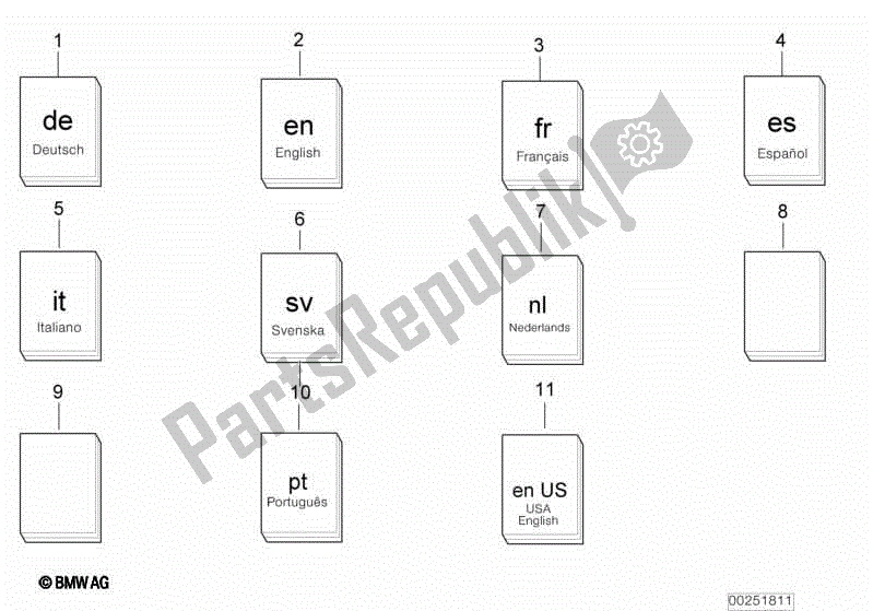 Todas las partes para Manuales De Reparación de BMW R 1200C 59C1 1997 - 2003