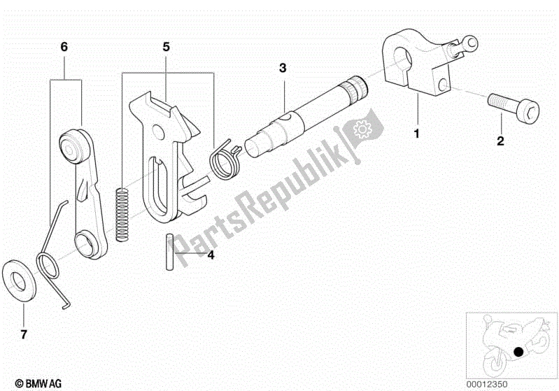 Toutes les pièces pour le Pièces De Changement De Vitesse De Transmission à 5 Vitesses du BMW R 1200C 59C1 2004