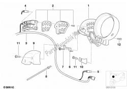 Dashboard mounting parts