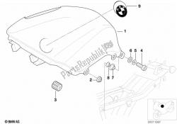 Fuel tank/attaching parts