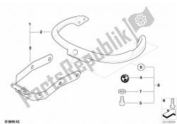 inst.kit, trilho do assento do passageiro, grande