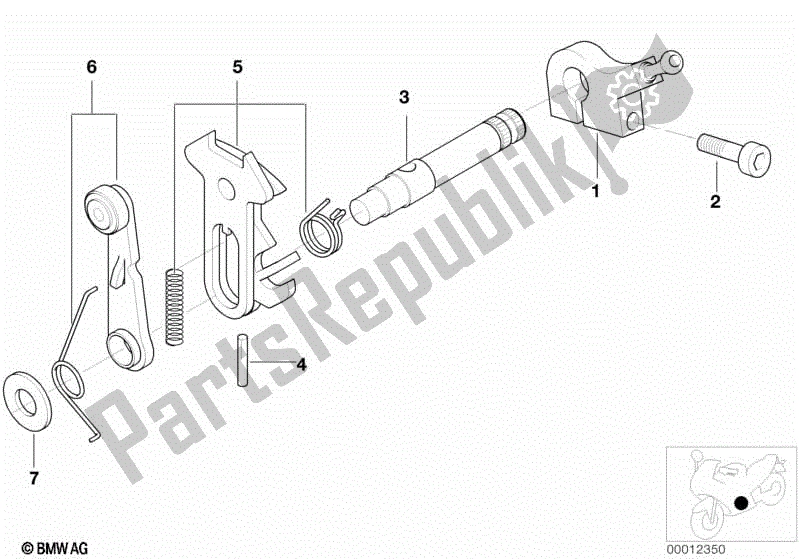 Toutes les pièces pour le Pièces De Changement De Vitesse De Transmission à 5 Vitesses du BMW R 1200C Indep  59C3 2000 - 2003