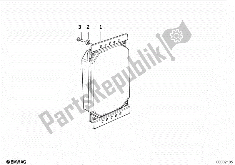 Todas las partes para Unidad De Control de BMW R 1200C Indep  59C3 2000 - 2003