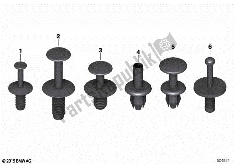 Toutes les pièces pour le Rivet En Expansion du BMW R 1200C Indep  59C3 2004