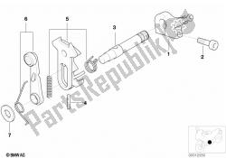 6-speed transmission shift components