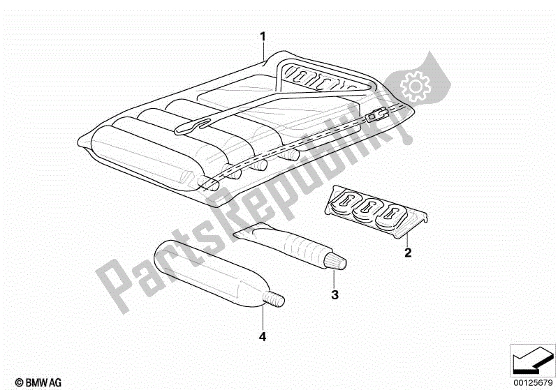 Todas las partes para Paquete De Reparación de BMW R 1200 CL K 30 2002 - 2004