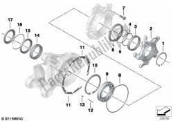 Bearing, ring gear cover with vent