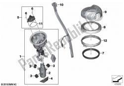 Fuel pump and fuel level sensor