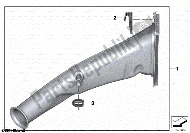 Todas las partes para Colector De Admisión de BMW R 1200 GS K 25 2004 - 2007