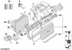 piezas individuales para top case variable