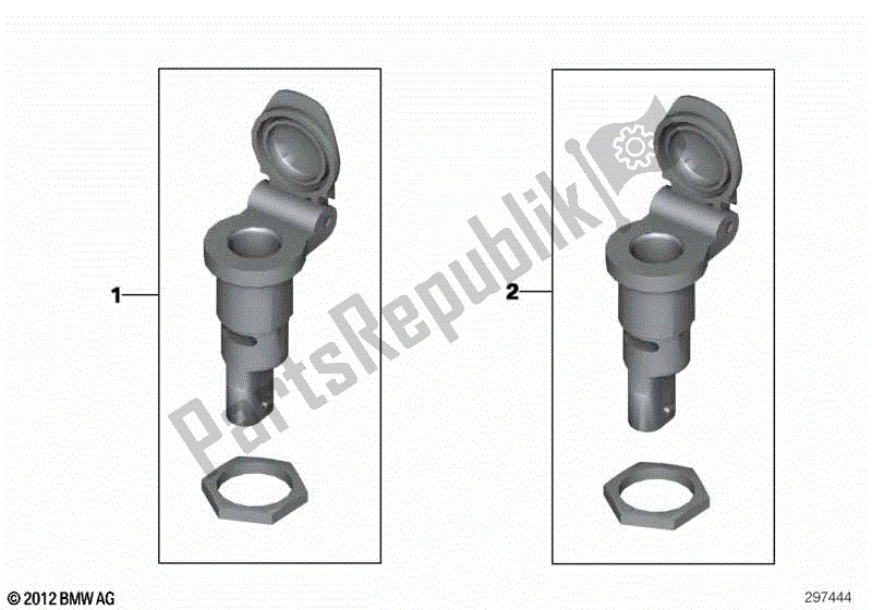 All parts for the Sockets of the BMW R 1200 GS K 25 2004 - 2007