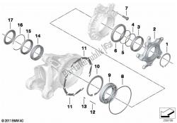 Bearing, ring gear cover with vent