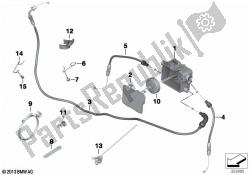 Bowden cable/cable distributor