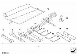 ferramenta para carro, kit suplementar