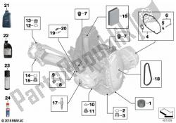 óleo do motor / serviço de manutenção