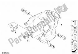 réservoir de carburant / accessoires de montage