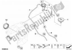 depósito de combustible / piezas de montaje