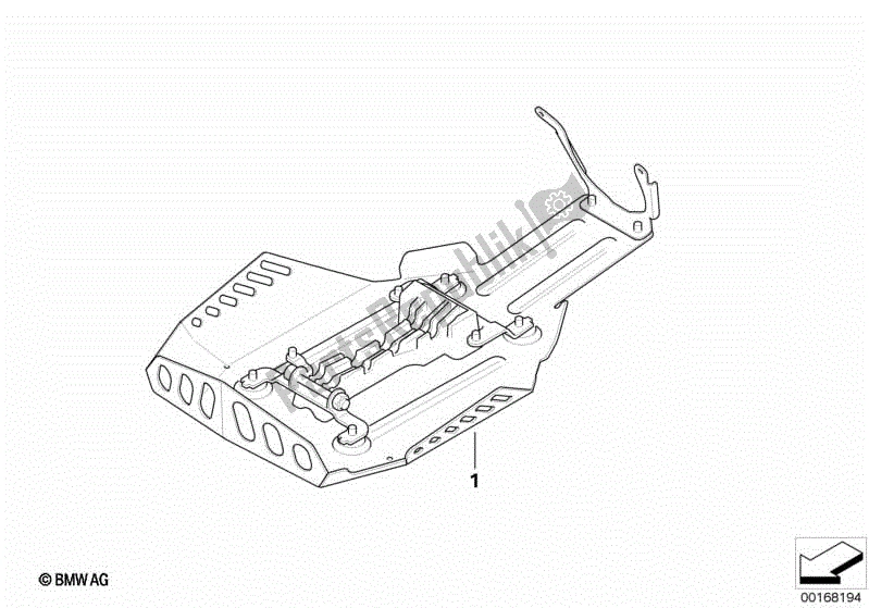 Todas las partes para Defensa Del Motor, De Aluminio, Grande de BMW R 1200 GS K 25 2010 - 2013