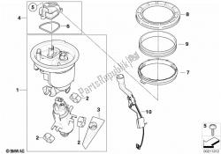 Fuel pump and fuel level sensor