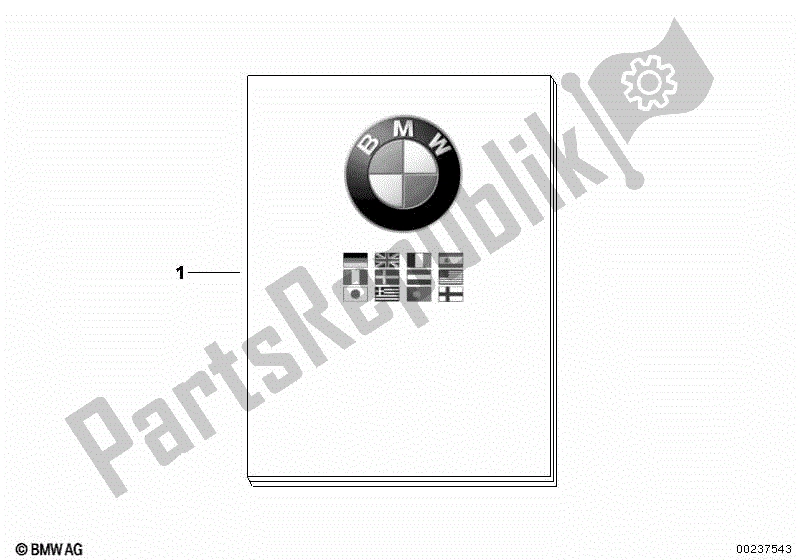 Tutte le parti per il Istruzioni Per L'uso, Sistemi Di Allarme del BMW R 1200 GS K 25 2010 - 2013