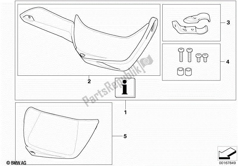 Todas las partes para Juego De Protectores De Manos de BMW R 1200 GS K 25 2010 - 2013