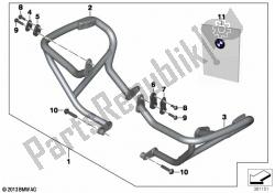 Engine protection bar