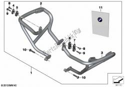 Engine protection bar