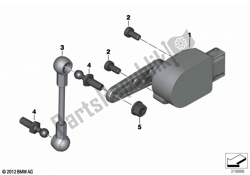 Todas las partes para Sensor De Nivel de BMW R 1200 GS K 50 2012 - 2016