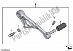 Shift lever, adjustable