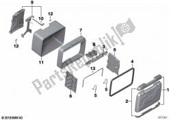 losse onderdelen vario-topcase