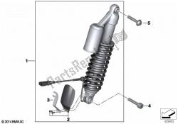 Spring strut, ESA, front