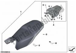 set sella rallye bassa con piastra portabagagli