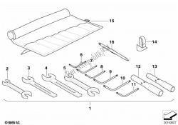 ferramenta para carro, kit suplementar