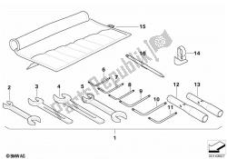 herramienta de coche, kit complementario