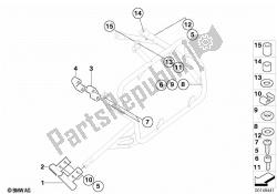 Case holder/Mounting parts