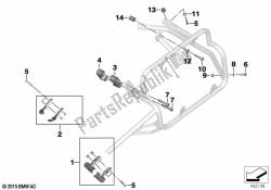 Case holder/Mounting parts