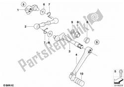 External gearshift parts/Shift lever