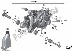 boîte de vitesses à angle droit intégrale abs gen. 1