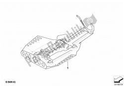 defensa del motor, de aluminio, grande