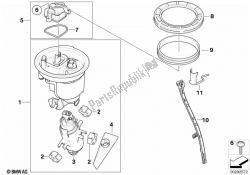 Fuel pump and fuel level sensor