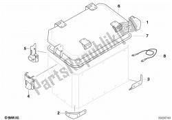 piezas individuales, caja de aluminio